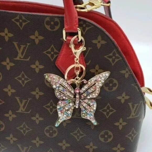 100% Auth Louis Vuitton Lock & Key with unbranded Bagcharm, Keycharm, Keychain - Picture 6 of 7